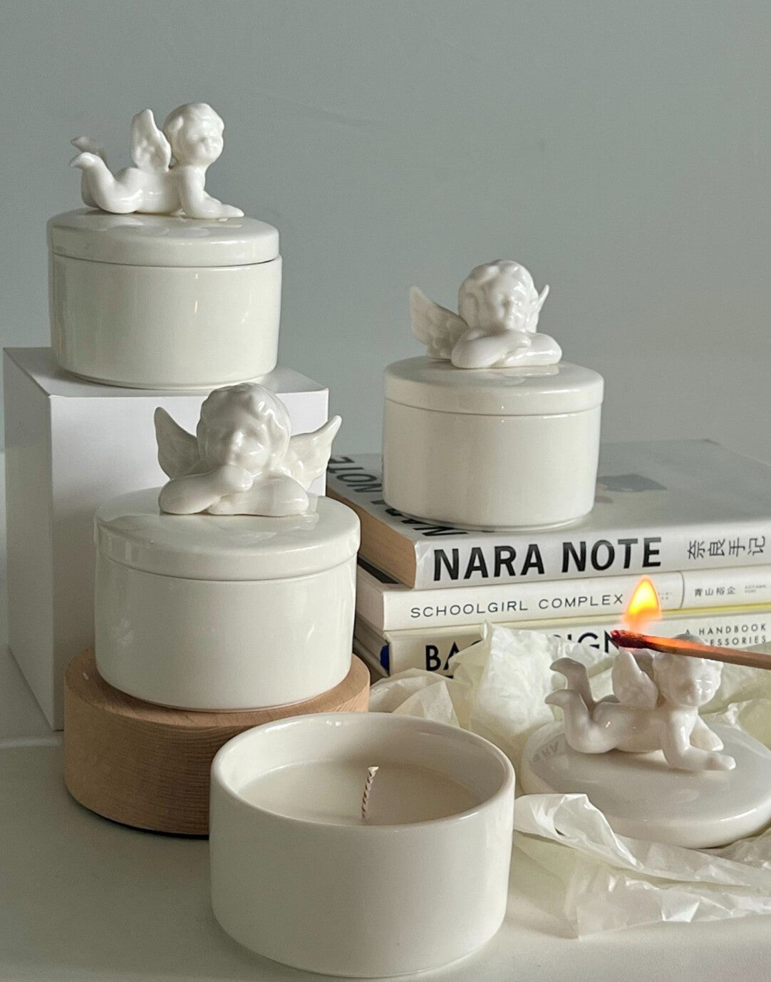 The choice of natural healing, the dance of angels in candlelight