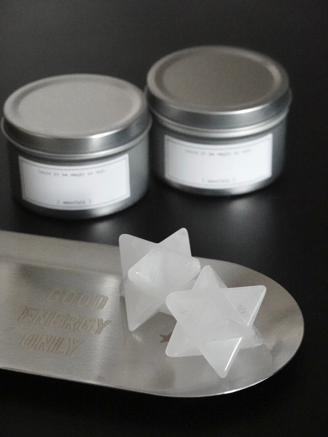 Energy Shield "White Crystal Melkaba Star Holy Crystal