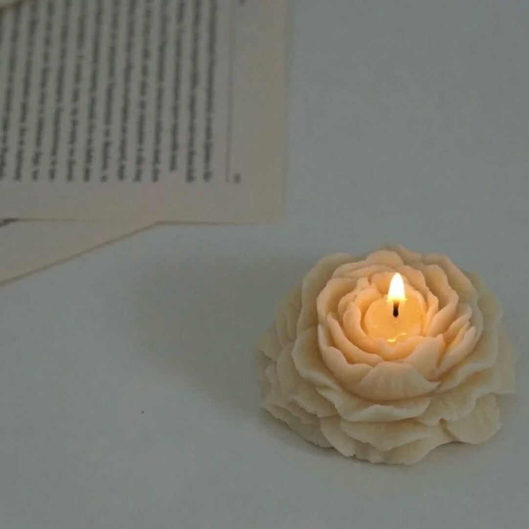 Camellia Hand made Essential Oil Healing Aromatherapy Candle