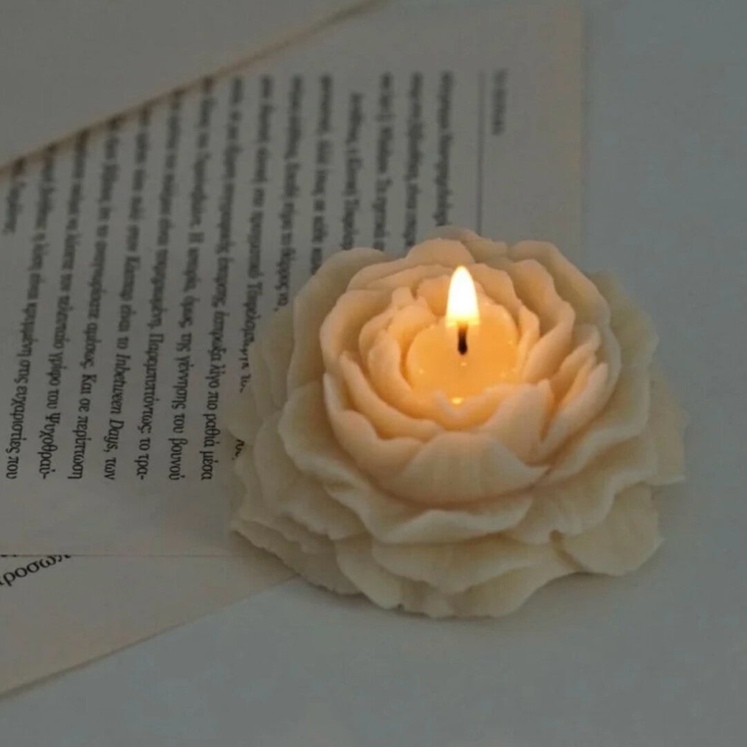 Camellia Hand made Essential Oil Healing Aromatherapy Candle
