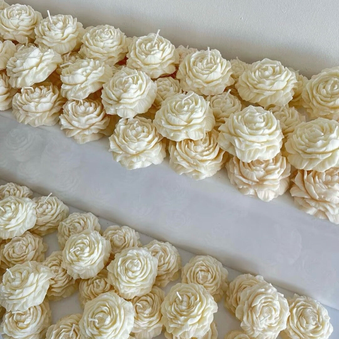 Camellia Hand made Essential Oil Healing Aromatherapy Candle