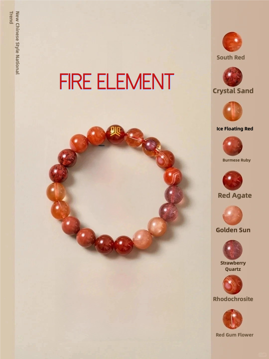 Harmony Flow Five-Elements Bracelet