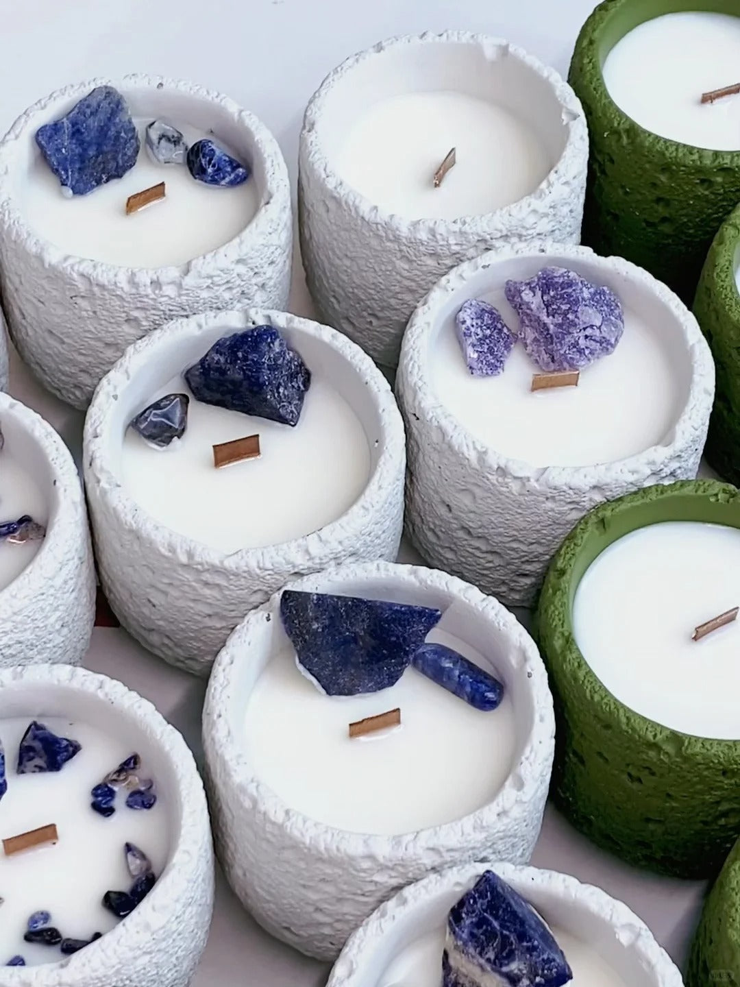 Ignite Your Inner Flame: Nine Purple Fire Energy Candles