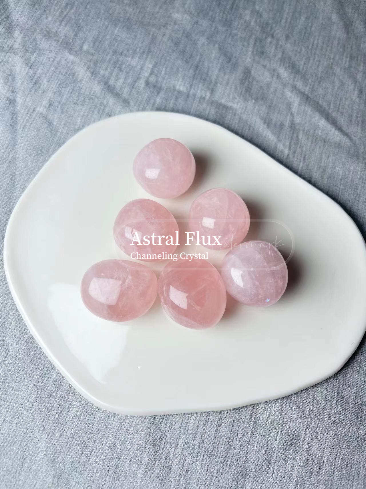 Healing Light: Crystal Magic Array - Natural Pink Tourmaline and Pink Crystal