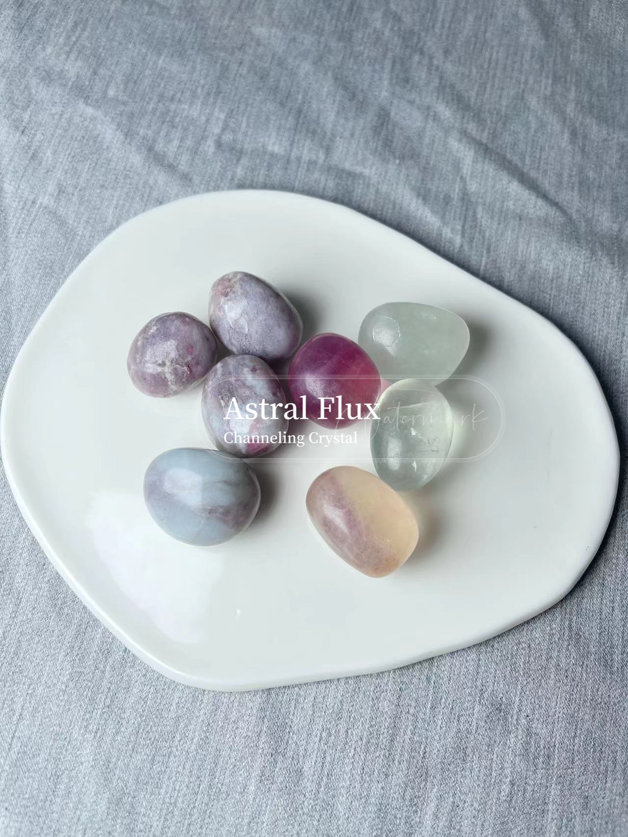 Healing Light: Crystal Magic Array - Natural Pink Tourmaline and Pink Crystal