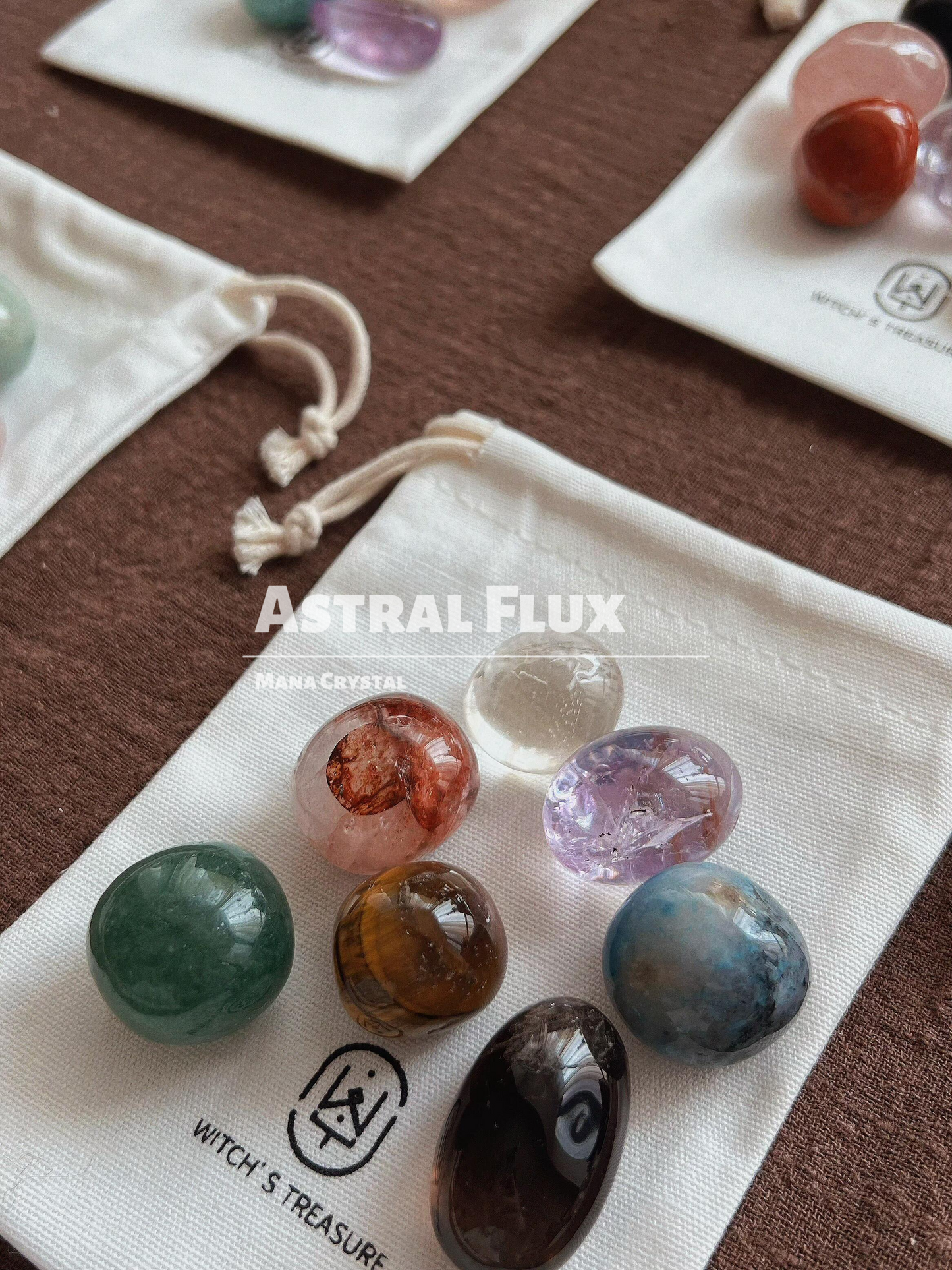 Chakra Palm Healing Stone