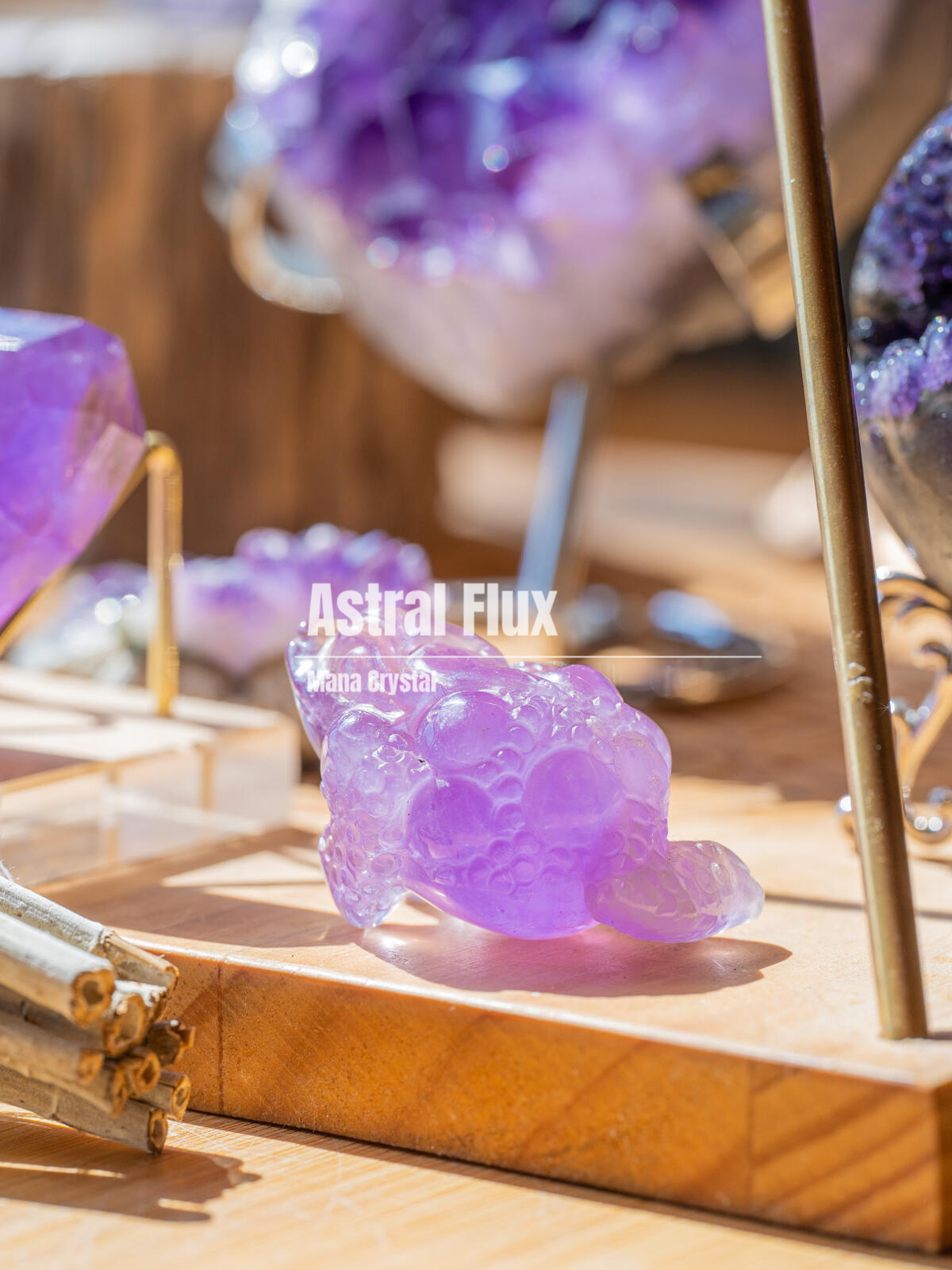 【Cosmic Dual-Frequency Resonance · Wealth Energy Matrix】
Customized Crystal Pyramid Array – Unlock Your Galactic Fortune Code