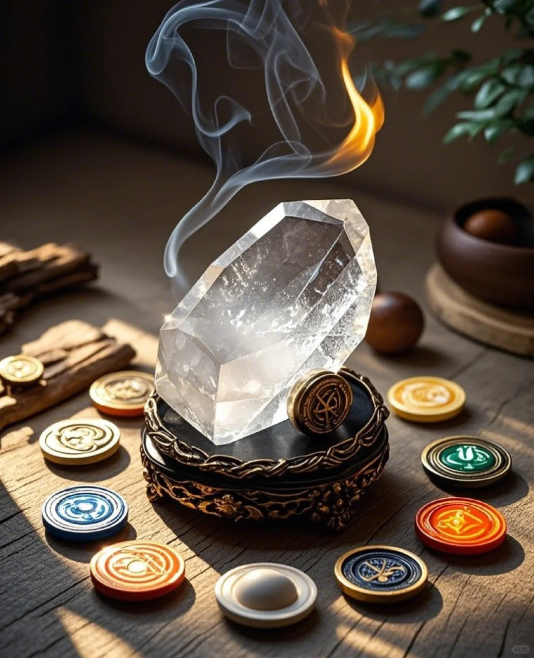 Crystal clusters/rough stones