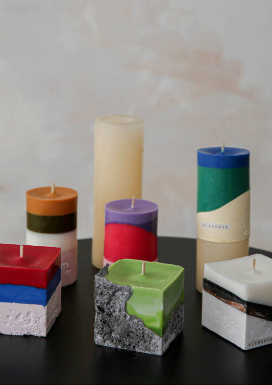 "Wabi-Sabi Oasis: Moss Garden Aroma Whisper Botanical Candle"