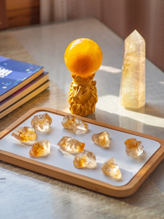 Brazilian natural topaz raw stone