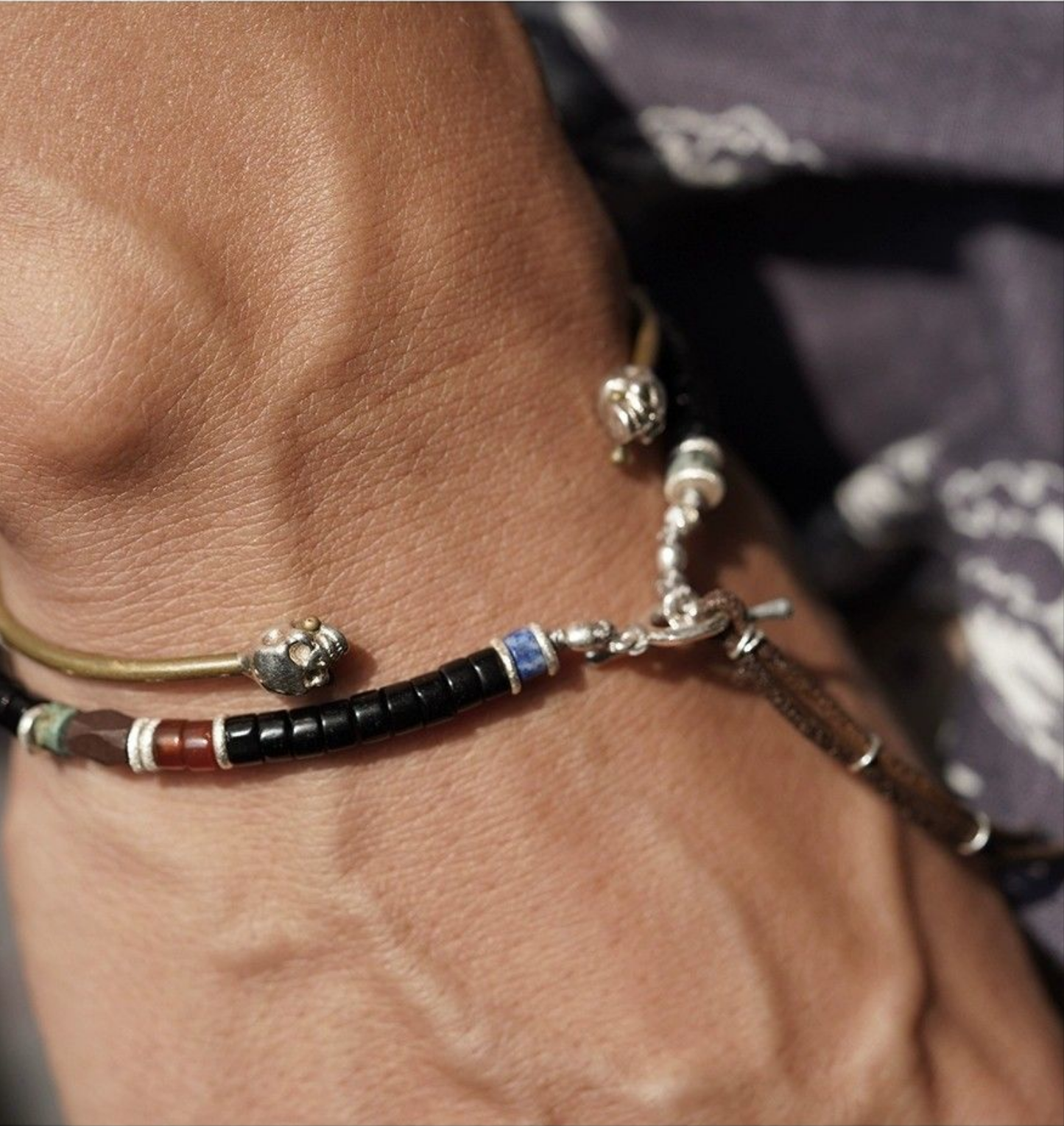 Five Elements Matte Silver Tiger's Eye Necklace - Fusion of Eastern Energy and Modern Aesthetics