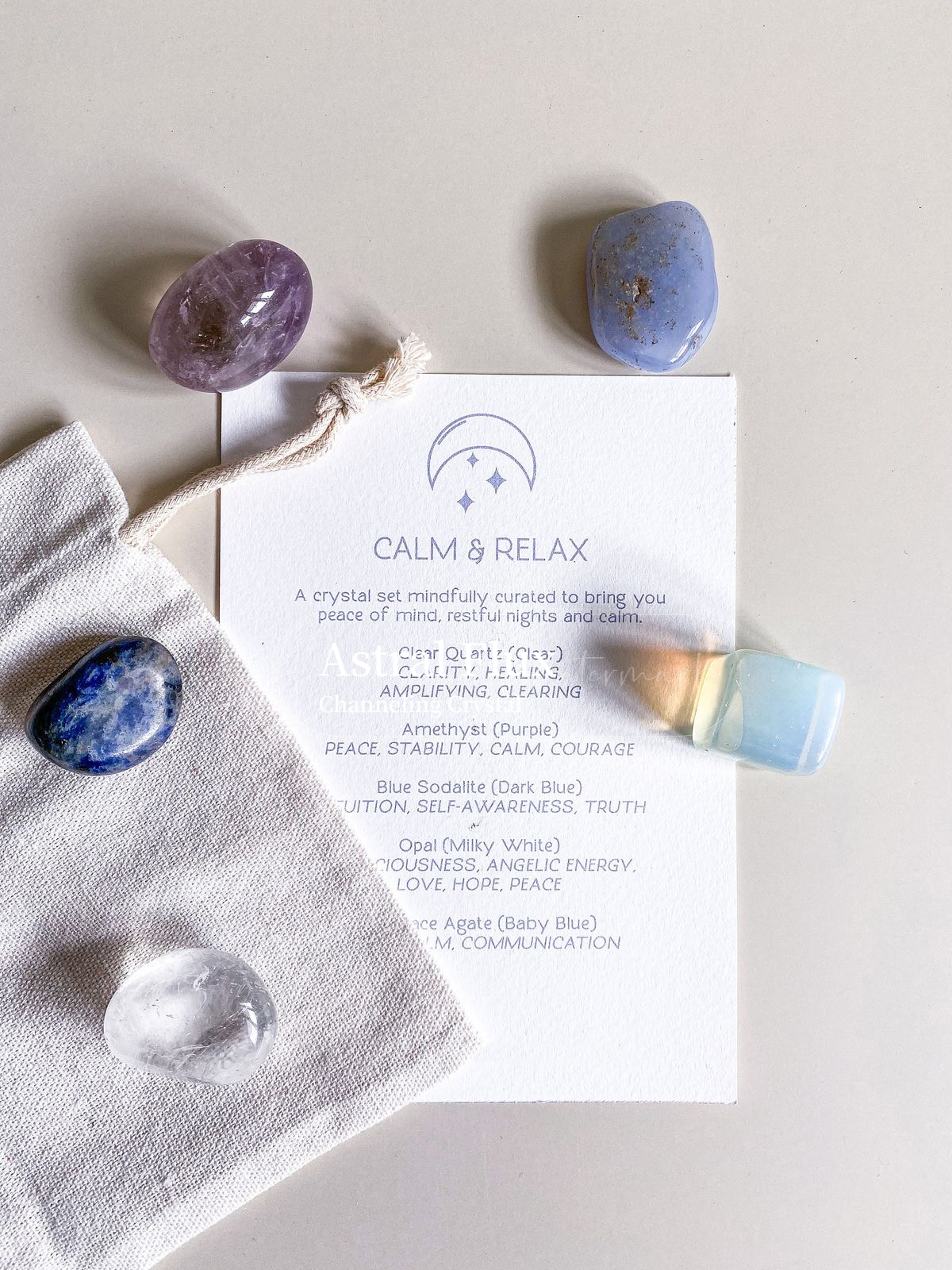 Seven Chakra Energy Healing Crystal Set
