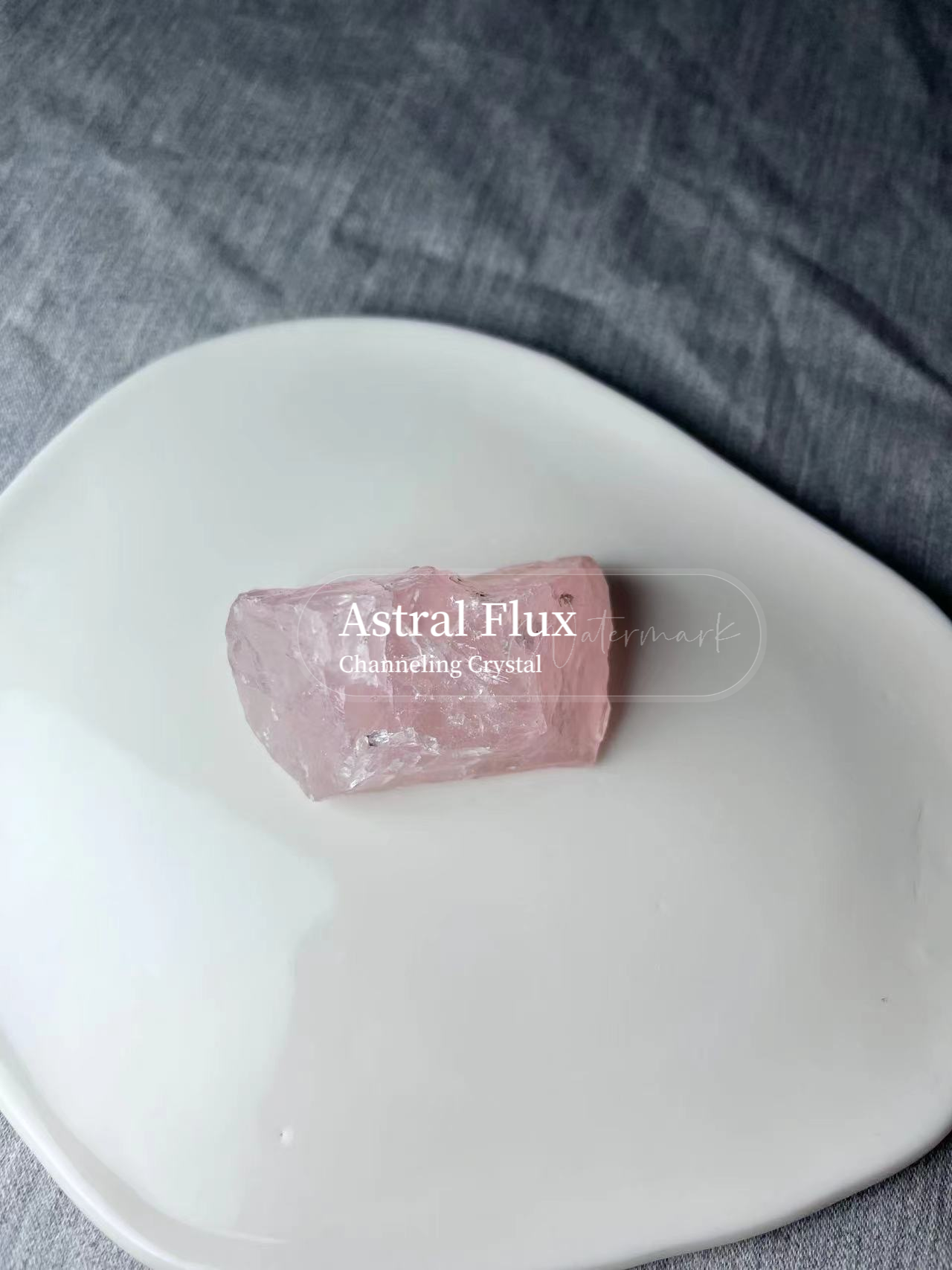 Healing Light: Crystal Magic Array - Natural Pink Tourmaline and Pink Crystal