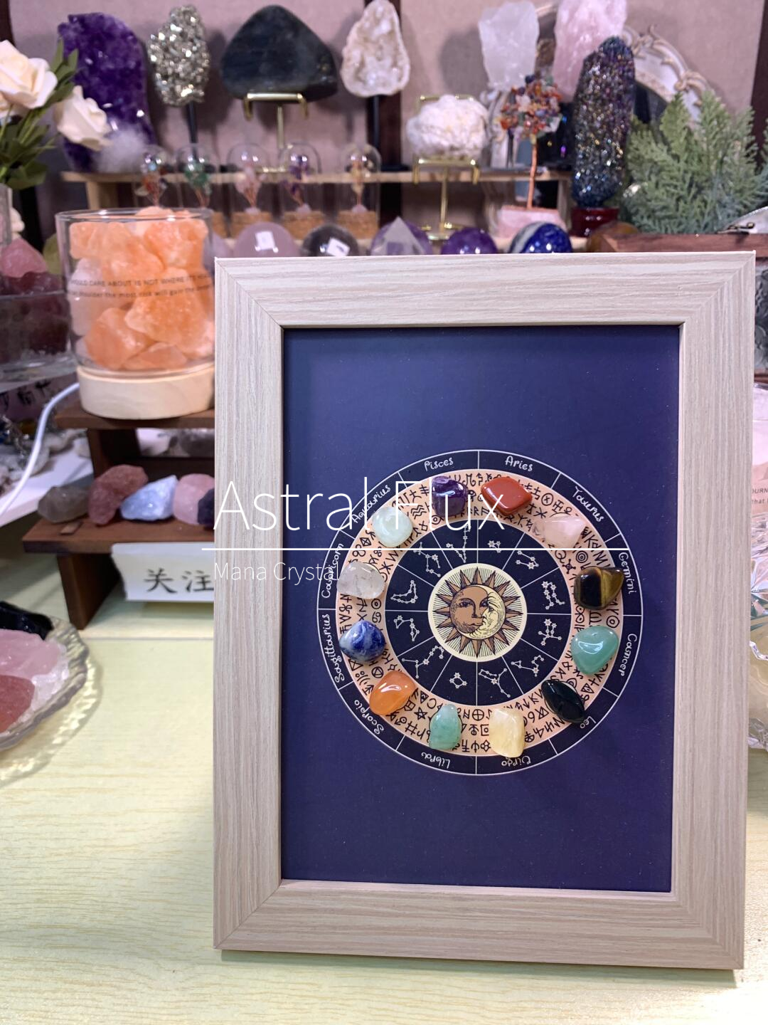 High frequency energy crystal frame